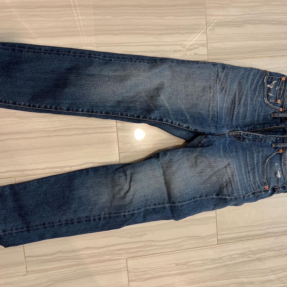 Madewell classic straight Jean, size 27